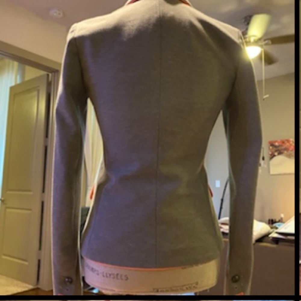 GAP Academy blazer soft grey & neon orange melon - Picture 3 of 5